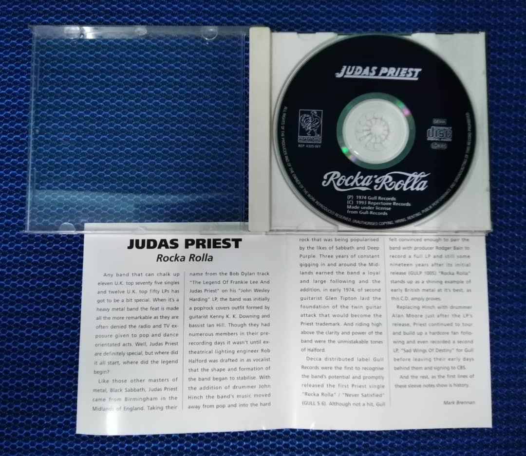JUDAS PRIEST ROCKA ROLLA 紙ジャケ SHMCD-