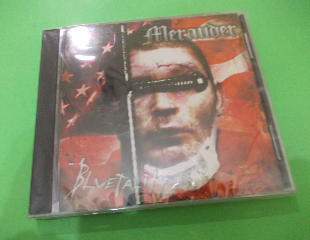 CD MERAUDER : BLUETALITY ALBUM (2002) METALCORE CROSSOVER THRASH ...