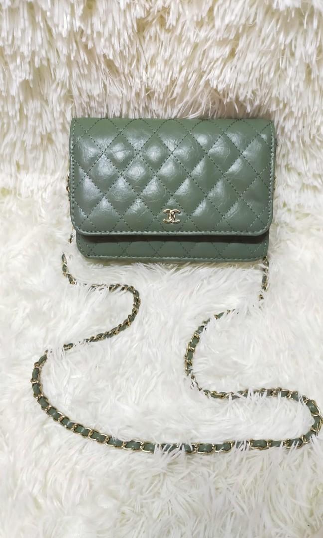 Chanel sales green woc