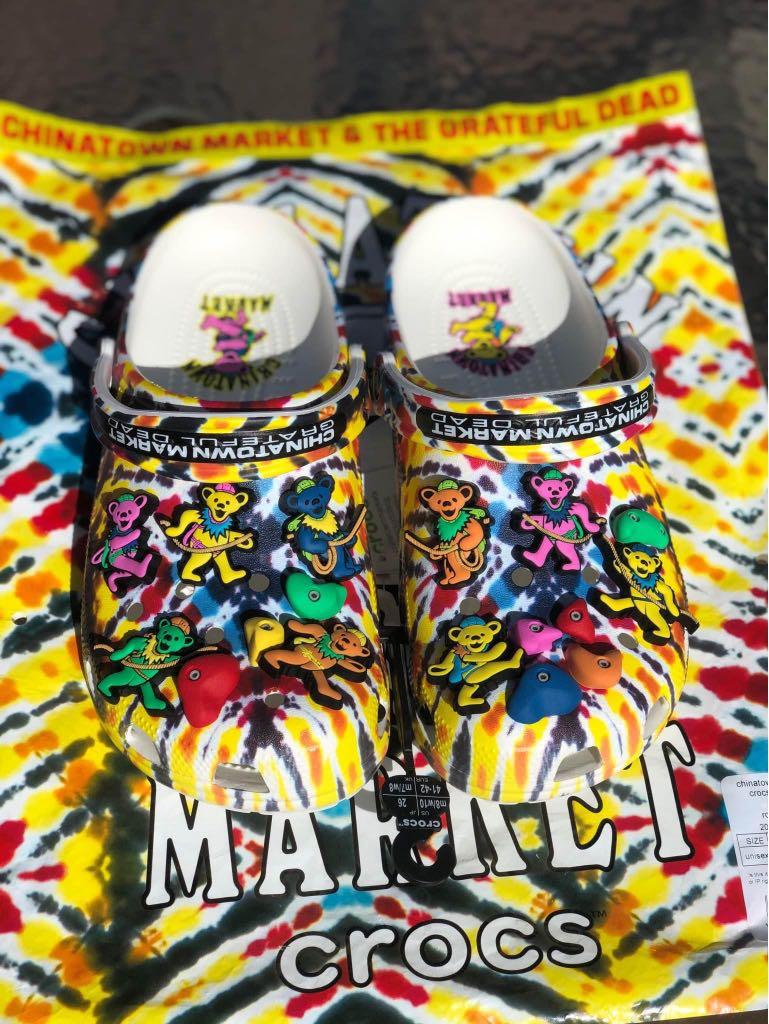 Chinatown crocs grateful dead outlet