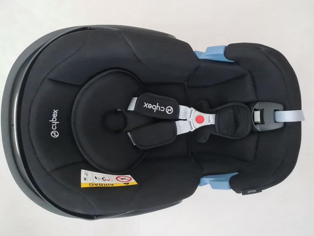 Cybex aton pure black sale