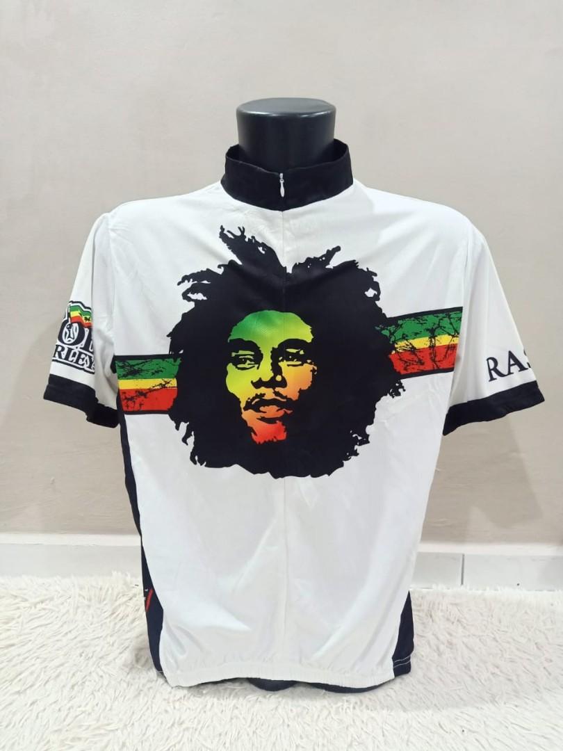 Cycling Jersey Bob Marley Men s Fashion Activewear on Carousell
