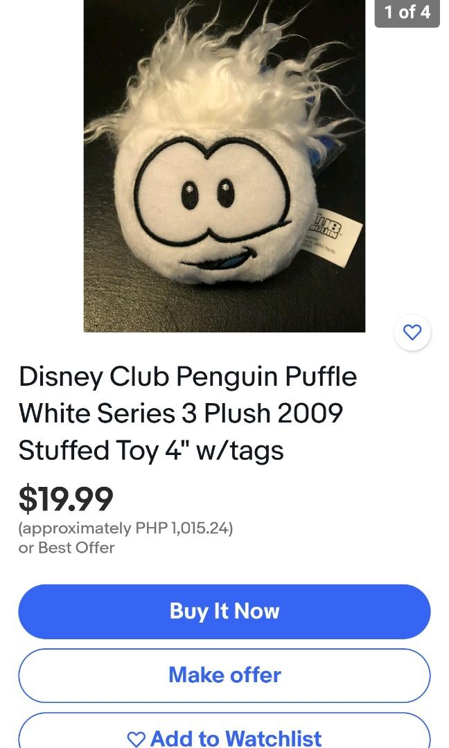 club penguin puffle plush