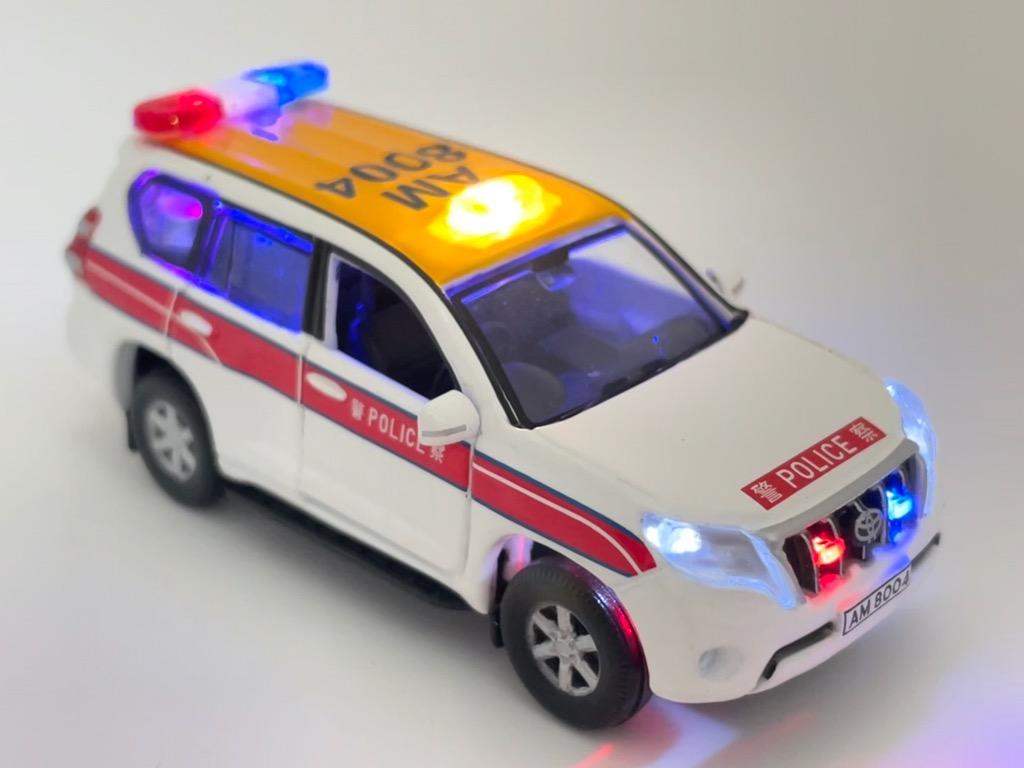 微影車diy改裝led燈聲效警車toyota Prado Tiny109 興趣及遊戲 玩具 遊戲類 Carousell