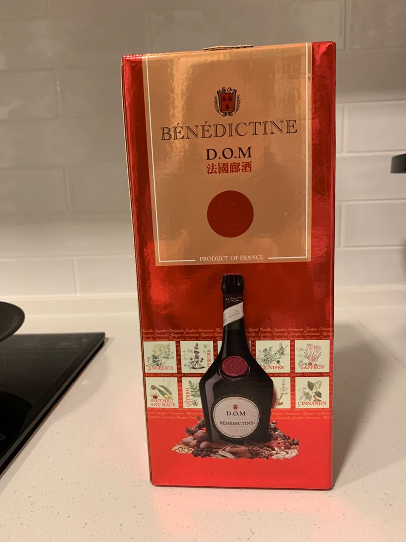 DOM Benedictine 1 litre, Food & Drinks, Alcoholic Beverages on Carousell
