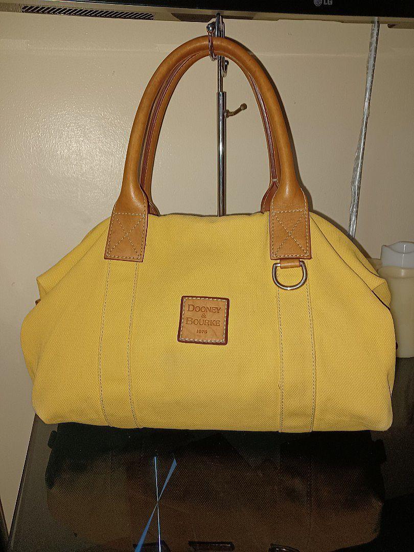Dooney Bourke Canvas Duffle Bag