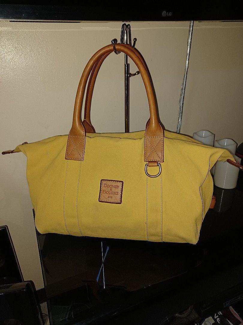 Dooney Bourke Canvas Duffle Bag