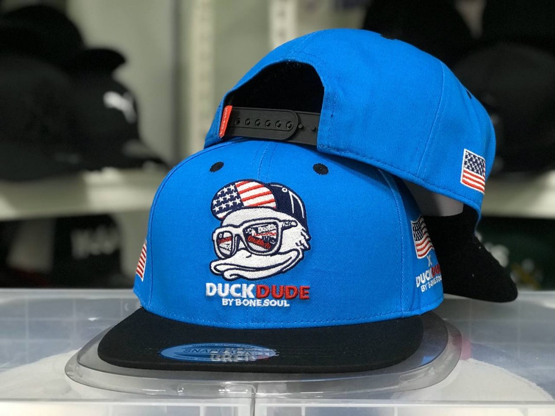 DUCK DUDE SNAPBACK, Men's Fashion 