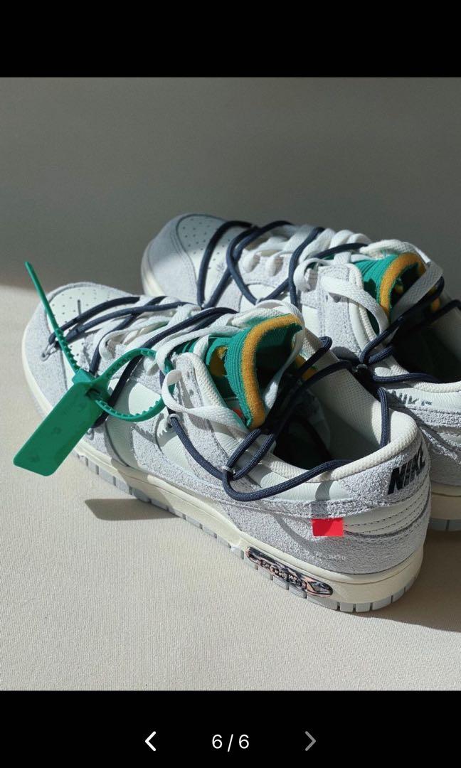 Dunk low Off-White Lot 20 / 50