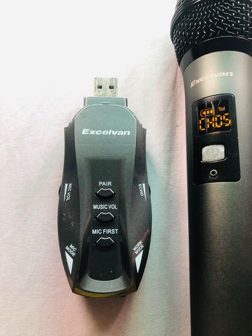 Excelvan hot sale wireless microphone