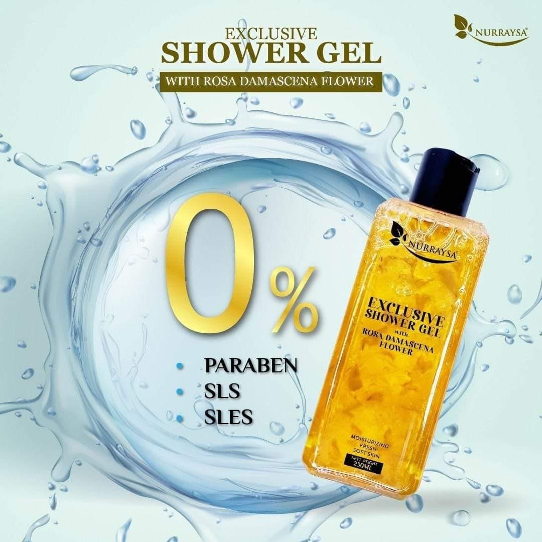 EXCLUSIVE SHOWER GEL NURRAYSA, Beauty & Personal Care, Bath & Body