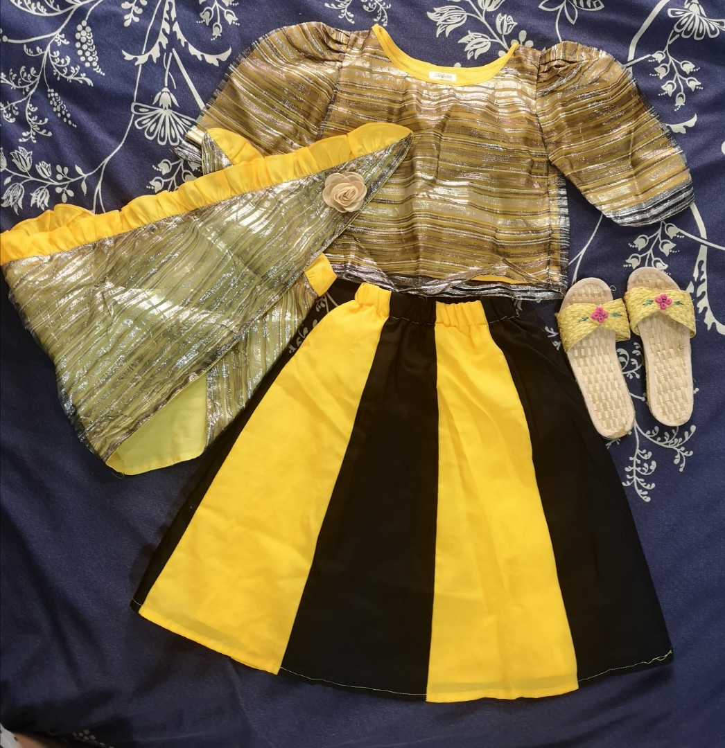 Filipiniana attire clearance for girls
