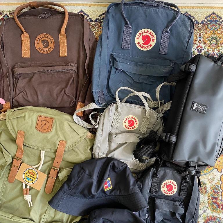 Fjallraven Kanken Ovik Mini Totepack Rucksack Thrasher Fred Perry