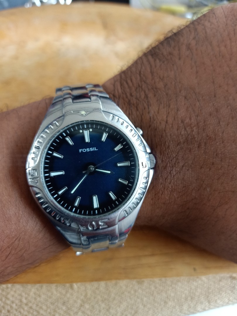 Fossil big tic watch, Men's Fashion 
