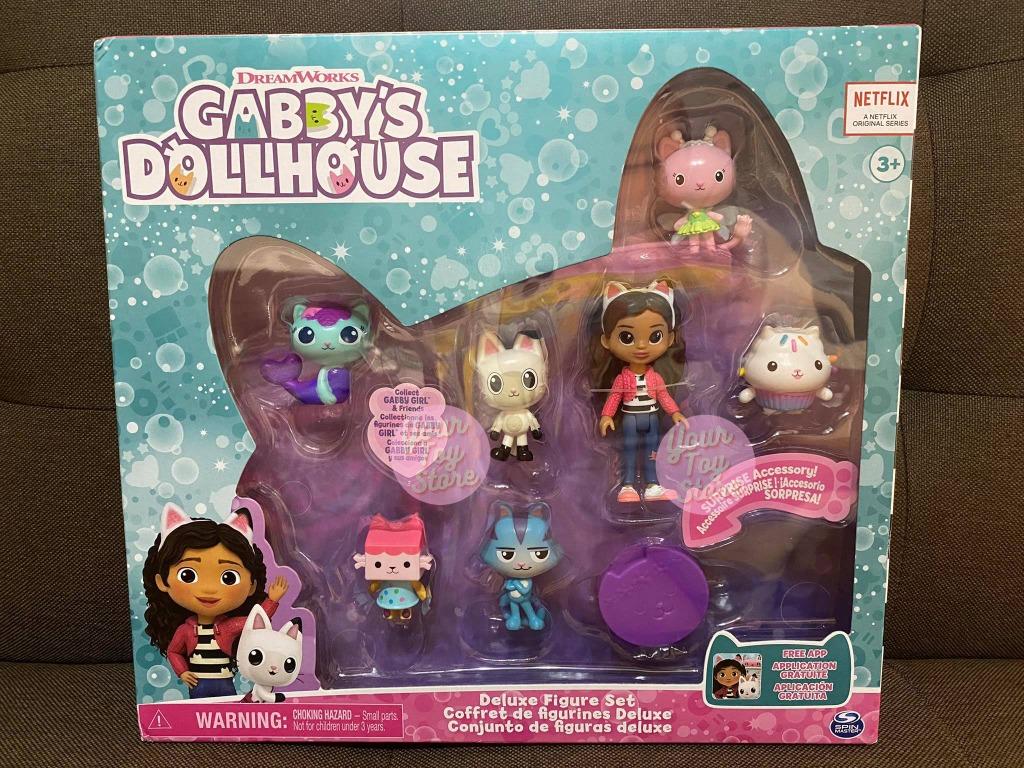 Gabby's Dollhouse Deluxe Figure Set, Hobbies & Toys, Toys & Games on