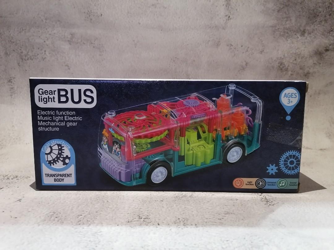 Transparent bus toy clearance