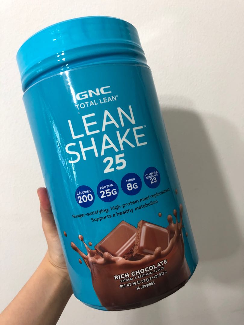 GNC Lean Shake Rich Chocolate , Health & Nutrition, Health ...