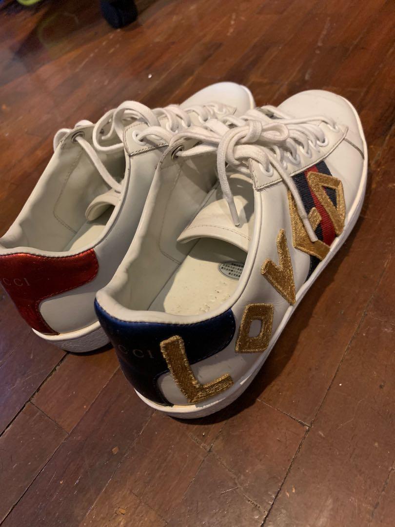 Gucci Ace LOVED Sneakers Women s Fashion Footwear Sneakers on