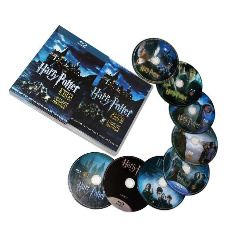 HARRY POTTER DVD Collection Complete Set 8 Movies in 1 Harry