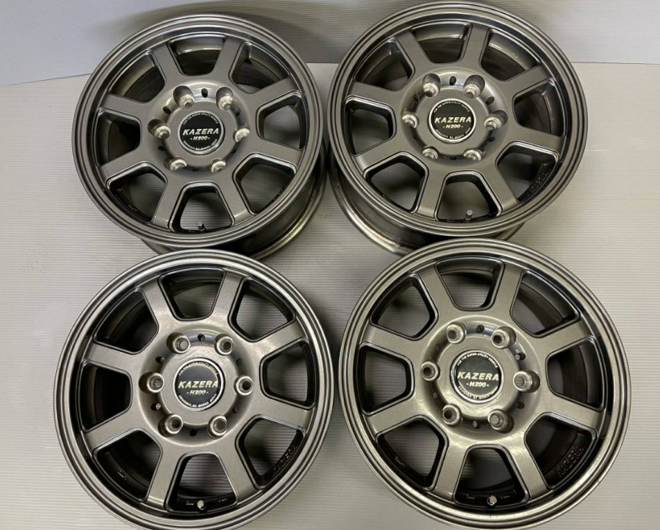 Hiace 15'inch Kazera H200 Rims, Car Accessories, Tyres & Rims on Carousell