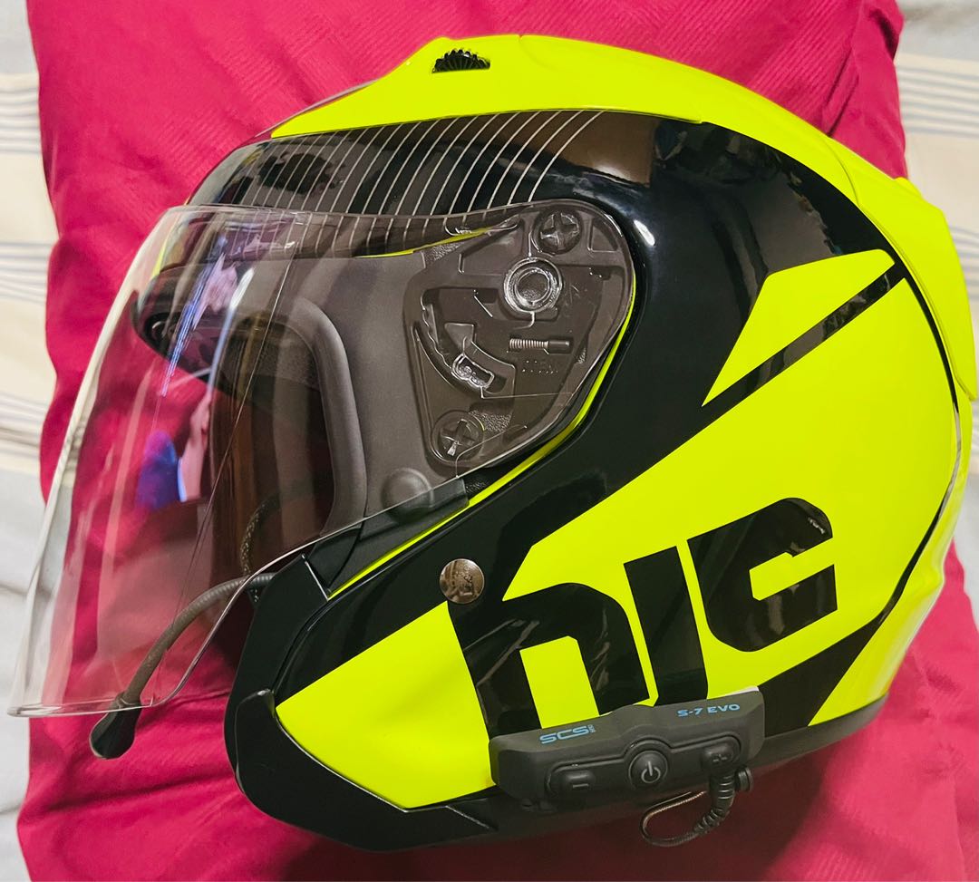 HJC Helmet, Motorcycles, Motorcycle Accessories on Carousell