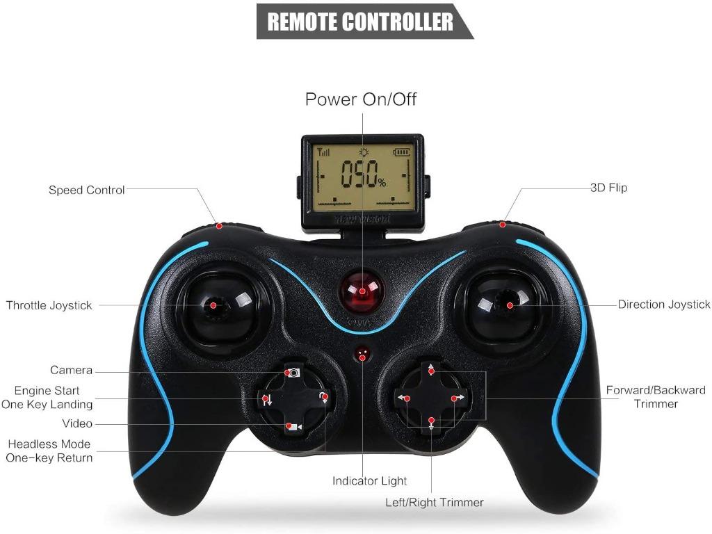 Holy stone f181c rc deals quadcopter drone with hd camera