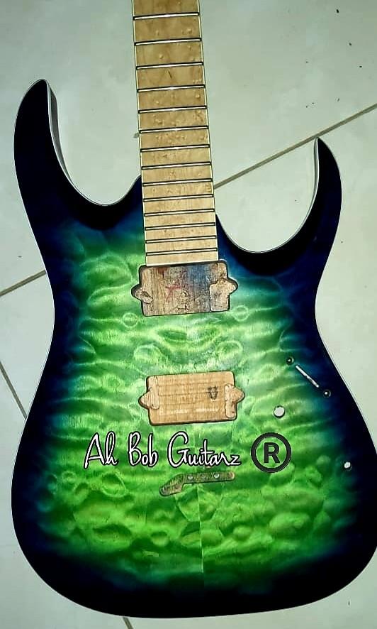 IBANEZ GUITAR SET BODY + NECK ORI MIIðŸ‡®ðŸ‡©, Hobbies & Toys ...