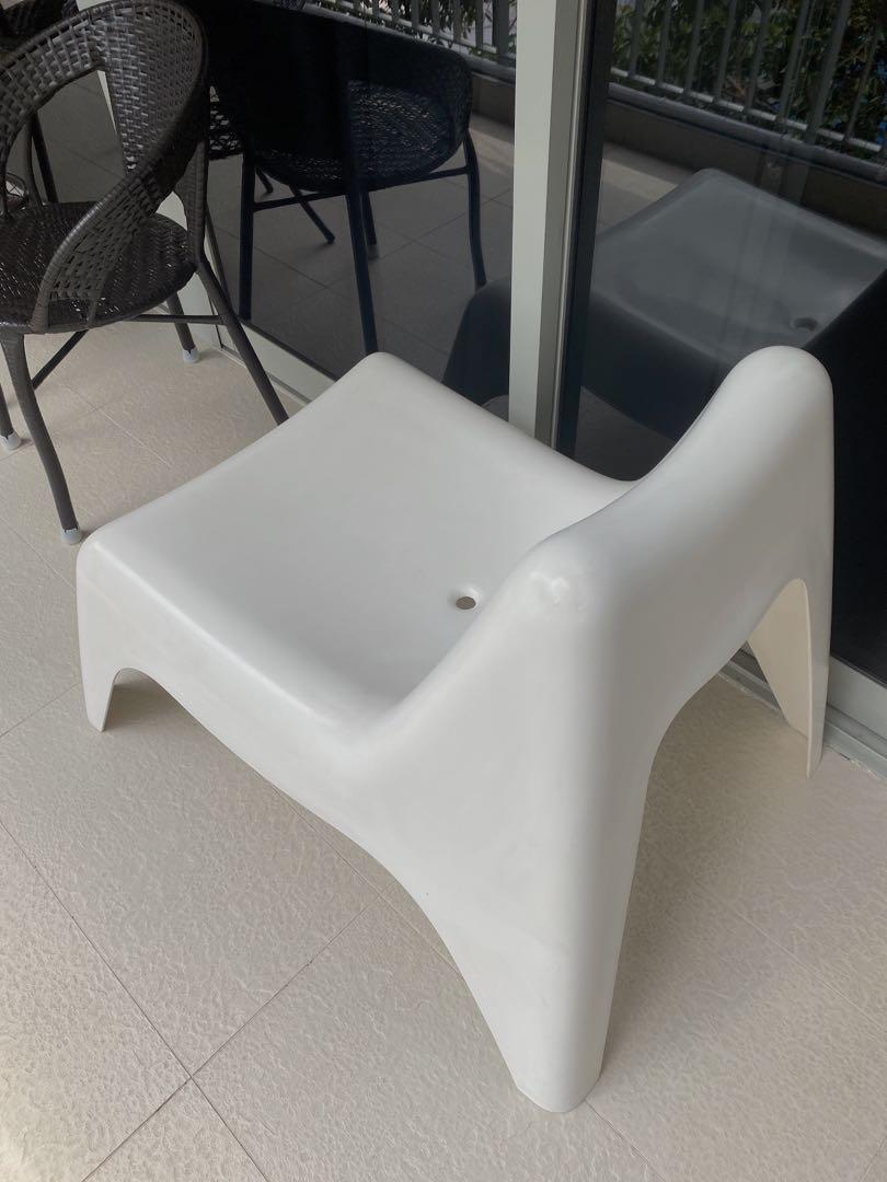 IKEA PS Vago Outdoor Chair (White), Furniture & Home Living, Furniture