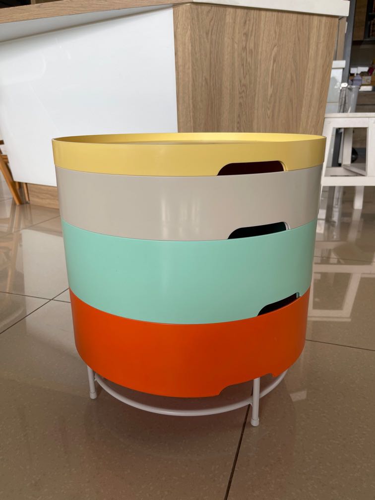 IKEA side table/ storage container, Furniture & Home Living, Furniture