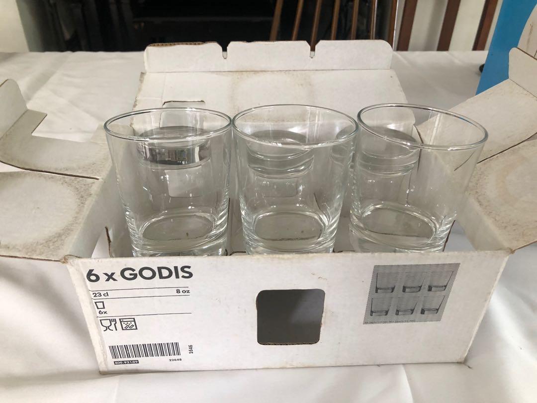 IKEA Whisky Glasses (Category: Other Kitchenware & Tableware) located in Manila. Submitted by lts125 (Listing ID 1121280536, Image 2). Description: IKEA whisky glasses. Never used. Selling for 500 per set. .