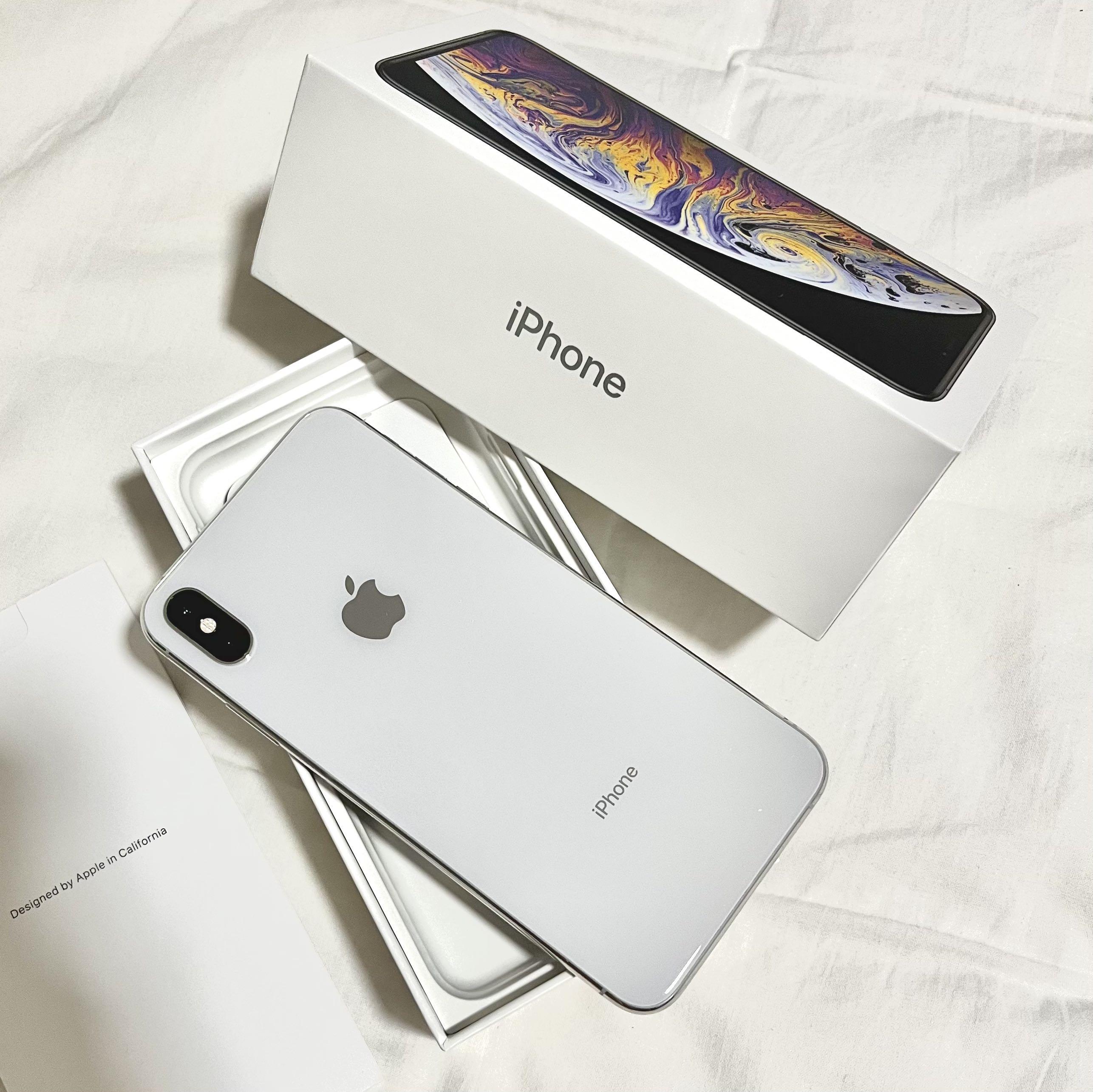 IPHONE XS MAX 64GB SILVER WHITE, Mobile Phones & Gadgets, Mobile