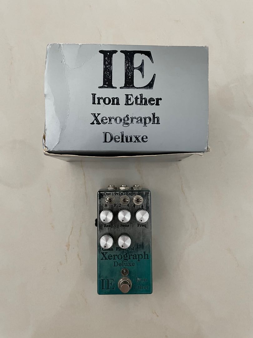 Iron Ether Xerograph Deluxe Guitar Pedal, Hobbies  Toys, Music  Media,  Music Accessories on Carousell