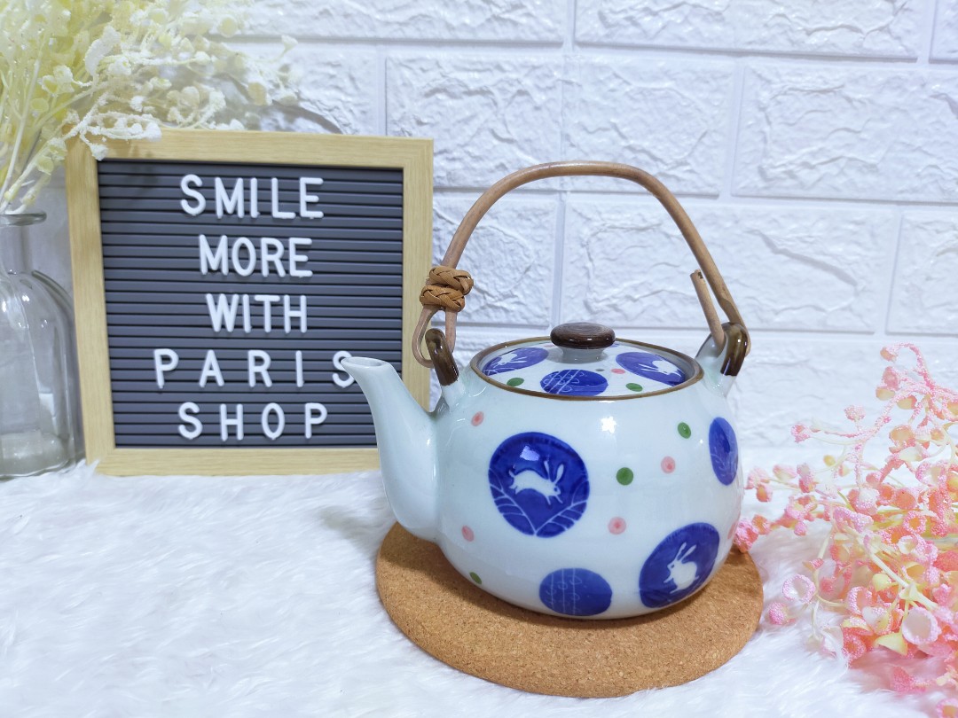 Japanese Tea pot With Strainer, Furniture & Home Living, Kitchenware