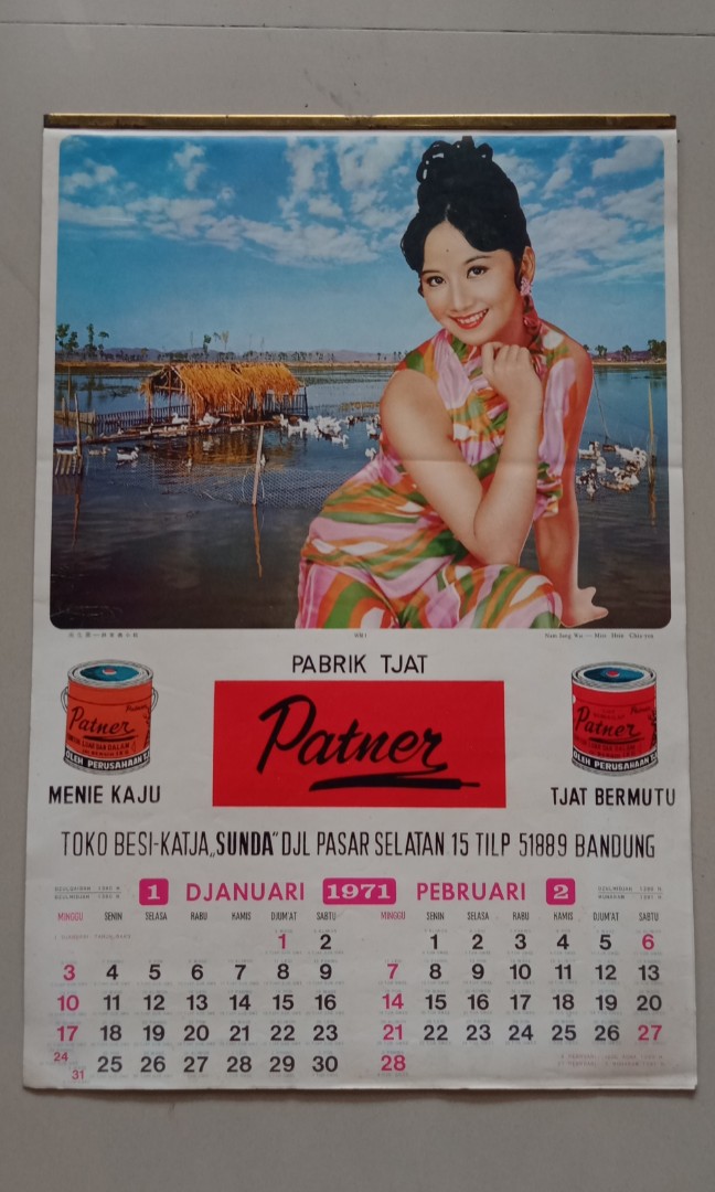 kalender tahun 1971, Serba Serbi, Others di Carousell