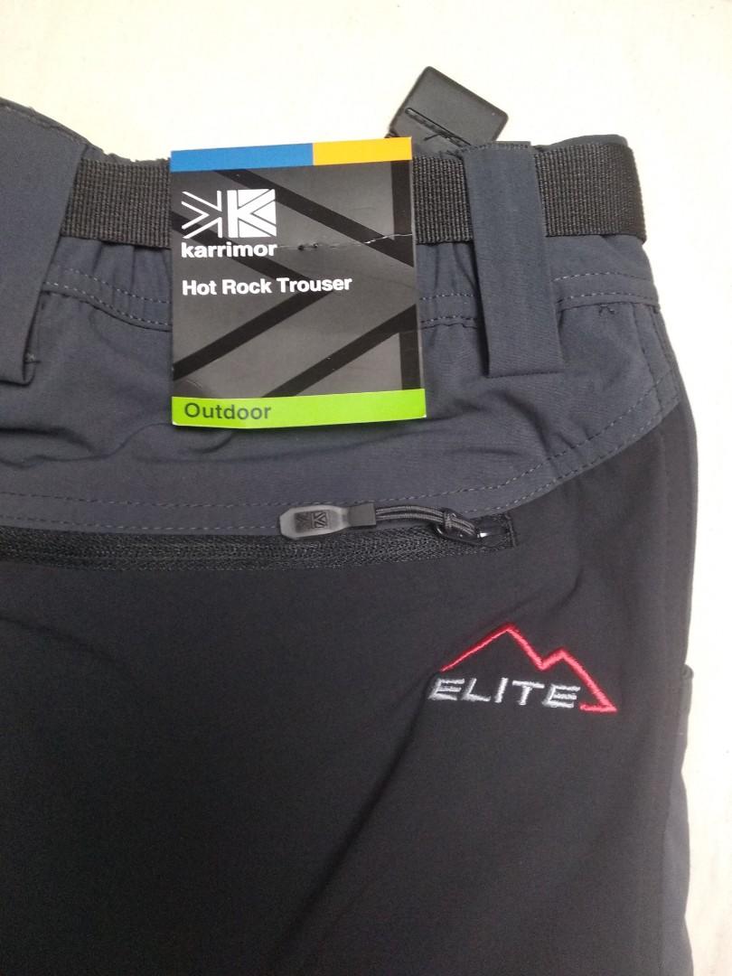 UNISEX KARRIMOR BLACK Hiking Walking Combat Trousers Zip Pockets Size S VGC  £20.00 - PicClick UK