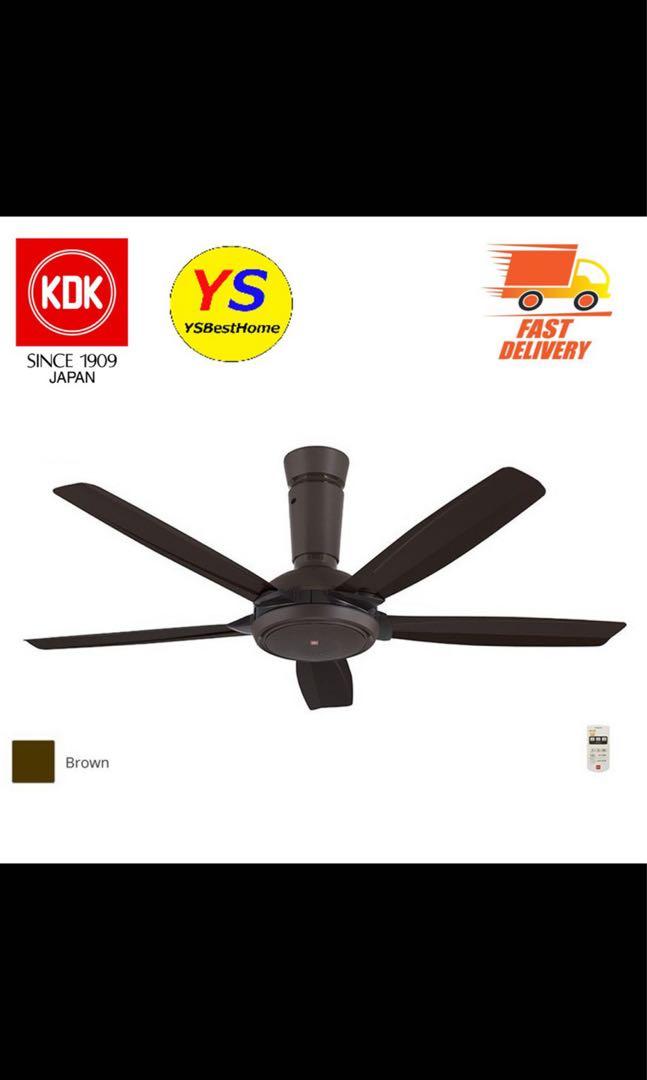 KDK Ceiling Fan K14YZ, Furniture & Home Living, Lighting & Fans, Fans