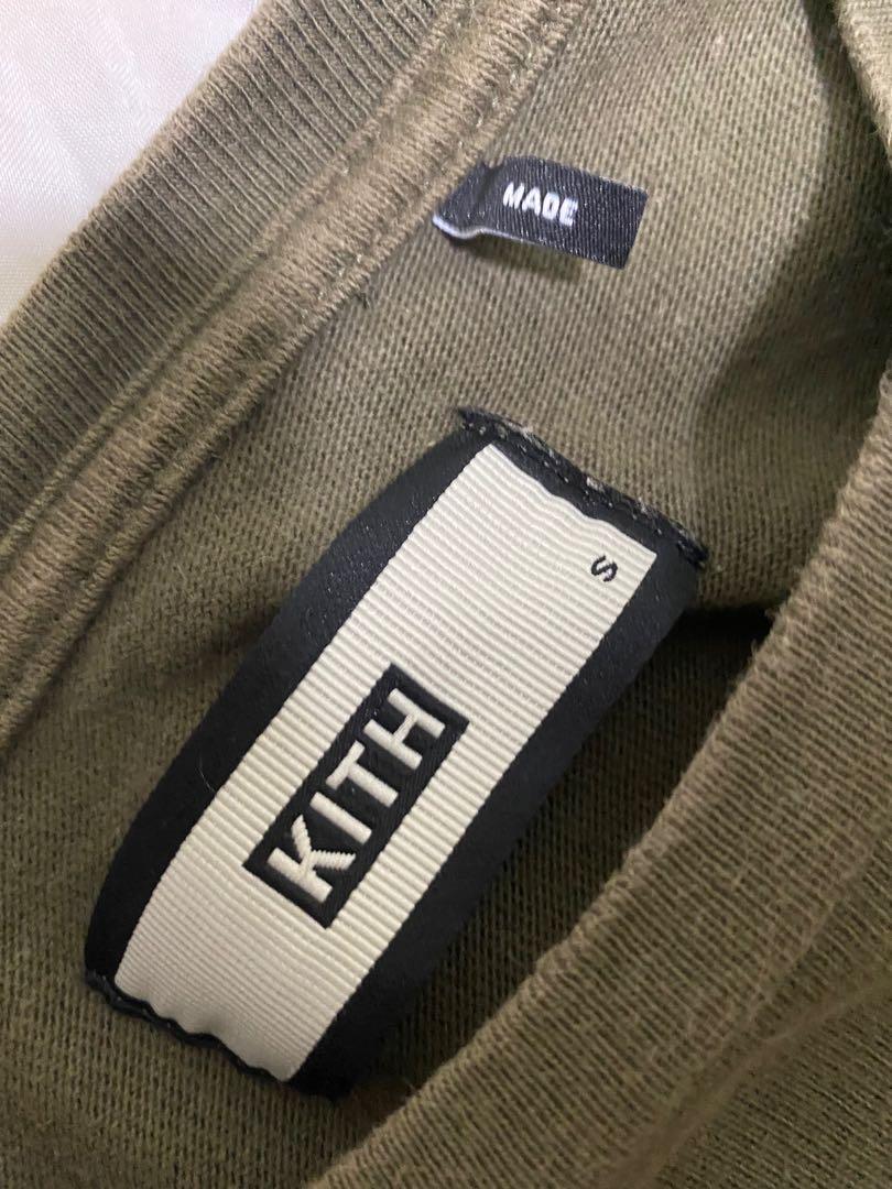 Kith Classic Logo Tee Olive
