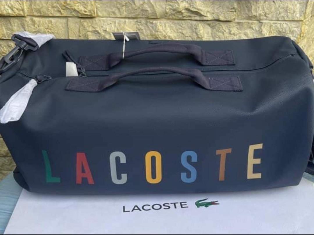 Travel discount bag lacoste