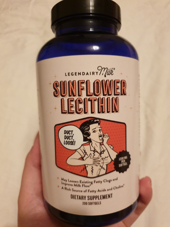 Legendairy milk Lecithin supplement for nursing moms, Babies & Kids