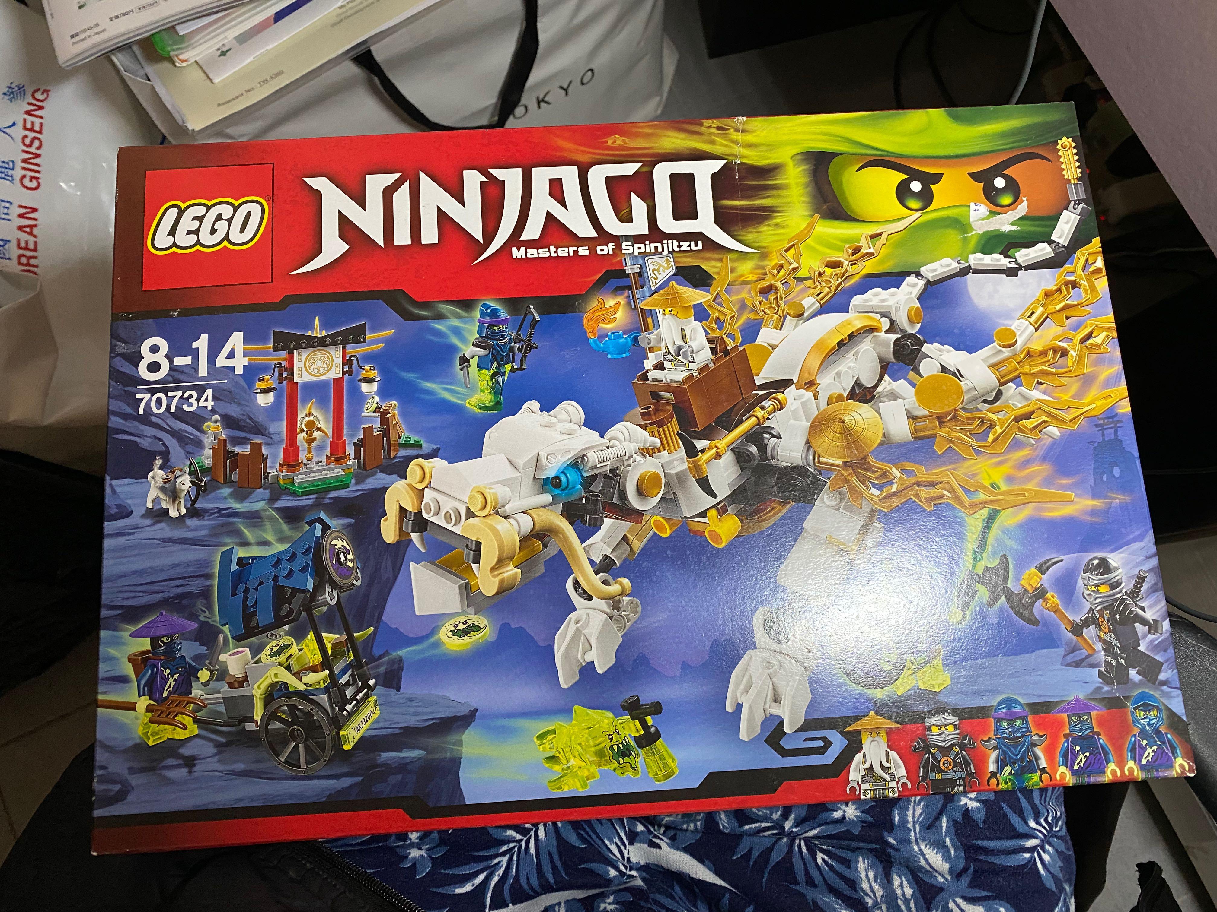 Lego ninjago 樂高忍者系列70734, 興趣及遊戲, 玩具& 遊戲類- Carousell