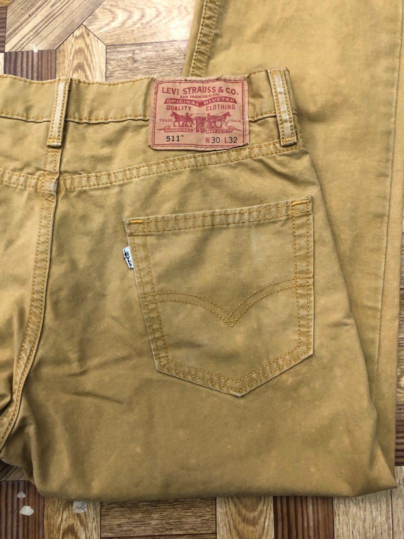 Levis brown jeans 511 clearance