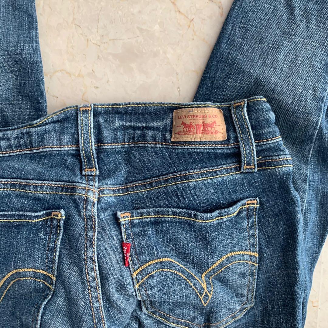 Levi s too super low 524 jeans