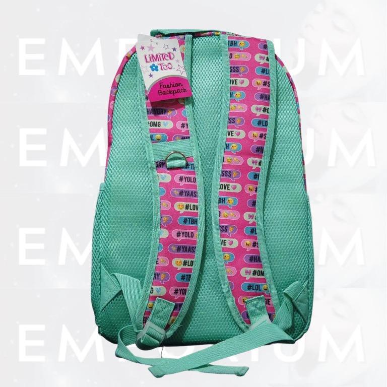 Limited Too Large Backpack, Women's Fashion, Bags & Wallets, Backpacks ...