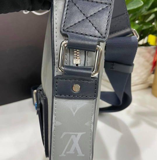 Gray Louis Vuitton Monogram Satellite Alpha Messenger Crossbody Bag –  Designer Revival