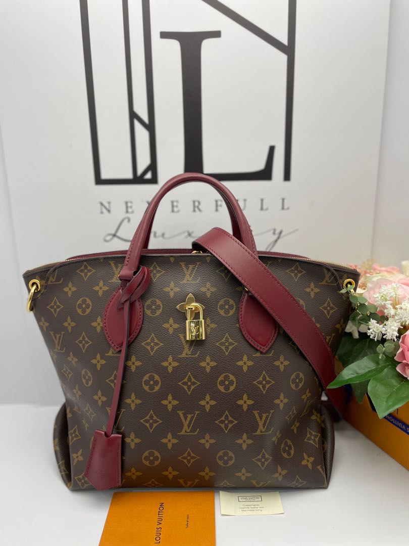 Pre-Owned LV Flower Zipped Tote MM 186434/149