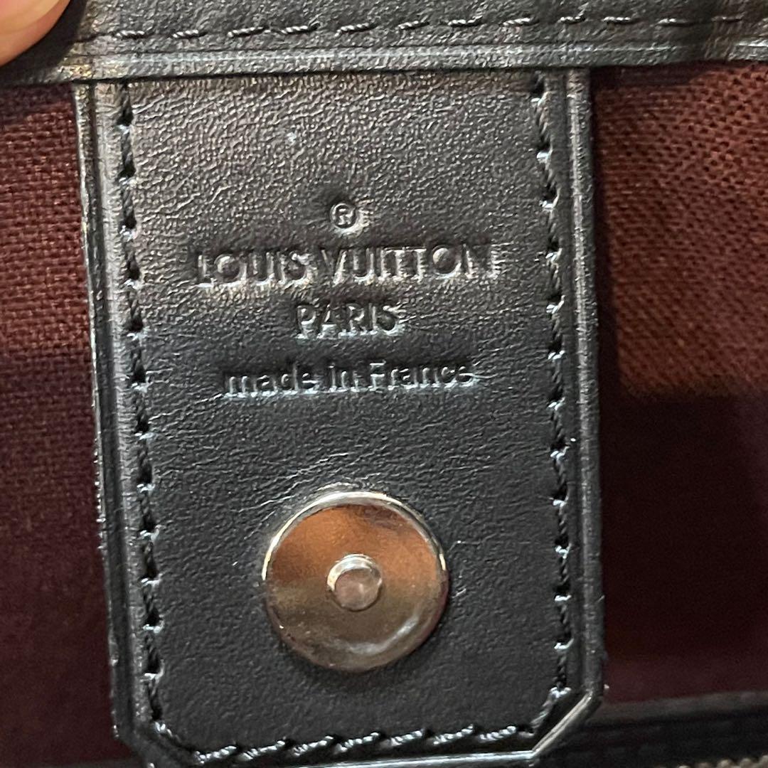 Louis Vuitton Monogram Macassar Davis M56708 Men's Tote Bag Monogram  messenger Brown Black Leather ref.200653 - Joli Closet