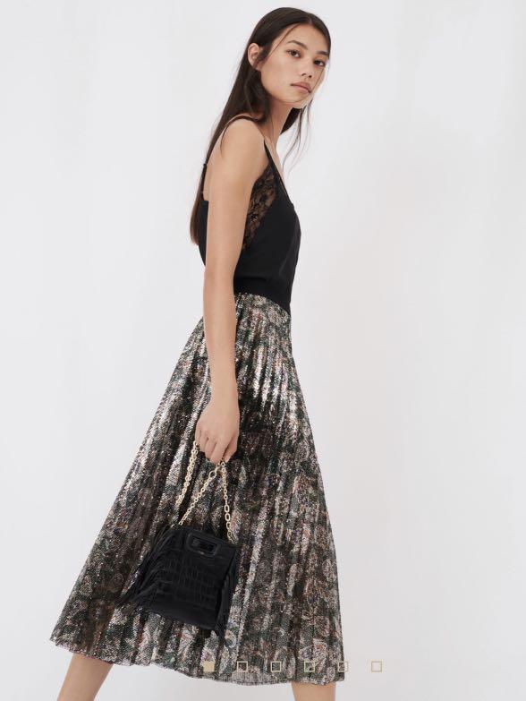 Maje tulle skirt 2025