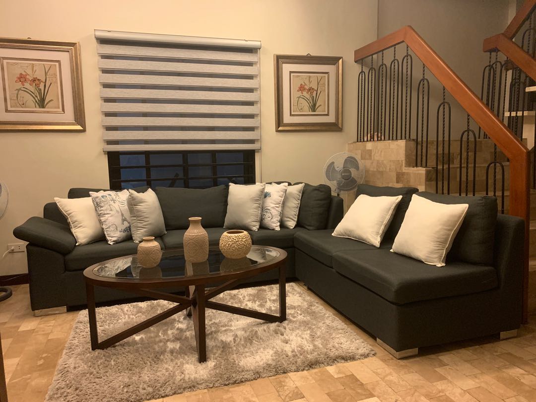 Mandaue Foam Sofa Set w Table, Furniture & Home Living, Furniture