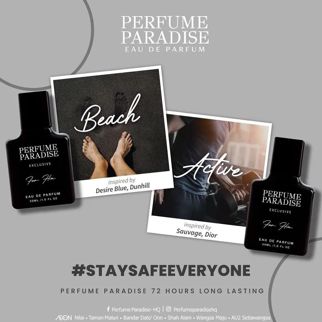 Men S Perfume Paradise Beauty Personal Care Fragrance Deodorants On Carousell