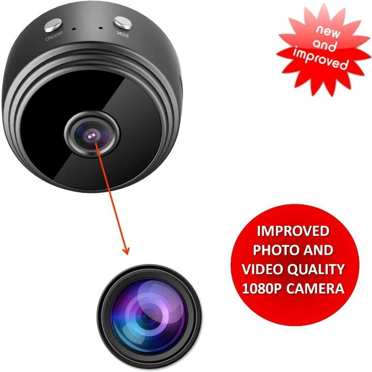 Wireless Mini Camera, Wifi Wireless Camera 1080p Small Home Security  Cameras With 32g Sd Card, For Car Home Outdoor Security